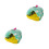 2Pcs Soft Green Pet Warm House Bed Comfortable Nest for Hamsters 5