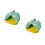 2Pcs Soft Green Pet Warm House Bed Comfortable Nest for Hamsters 7