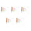 5Sets Embroidery Punch Needle Tool Set with Wood Handle for Sewing DIY 9