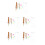 5Sets Embroidery Punch Needle Tool Set with Wood Handle for Sewing DIY 7