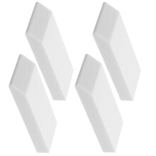 16Pcs White Rubber Sneaker Cleaning Erasers Gentle Stain Remover