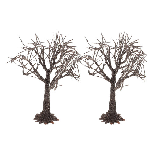 4Pcs Versatile Coffee Fake Trees for Sand Table and Model Landscape 1