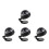 4Pcs Shock-Resistant Vehicle Mount Compass for Car Interior Navigation 8