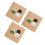 3Sets Portable Go Chess Board Durable Educational Kids Toy 3