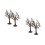 4Pcs Versatile Coffee Fake Trees for Sand Table and Model Landscape 7