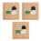 3Sets Portable Go Chess Board Durable Educational Kids Toy 6
