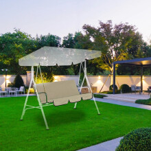 Housse de rechange SDJMa59x59in pour balancelle de jardin, imperméable et résistante aux UV, en polyester (housse de rechange uniquement).
