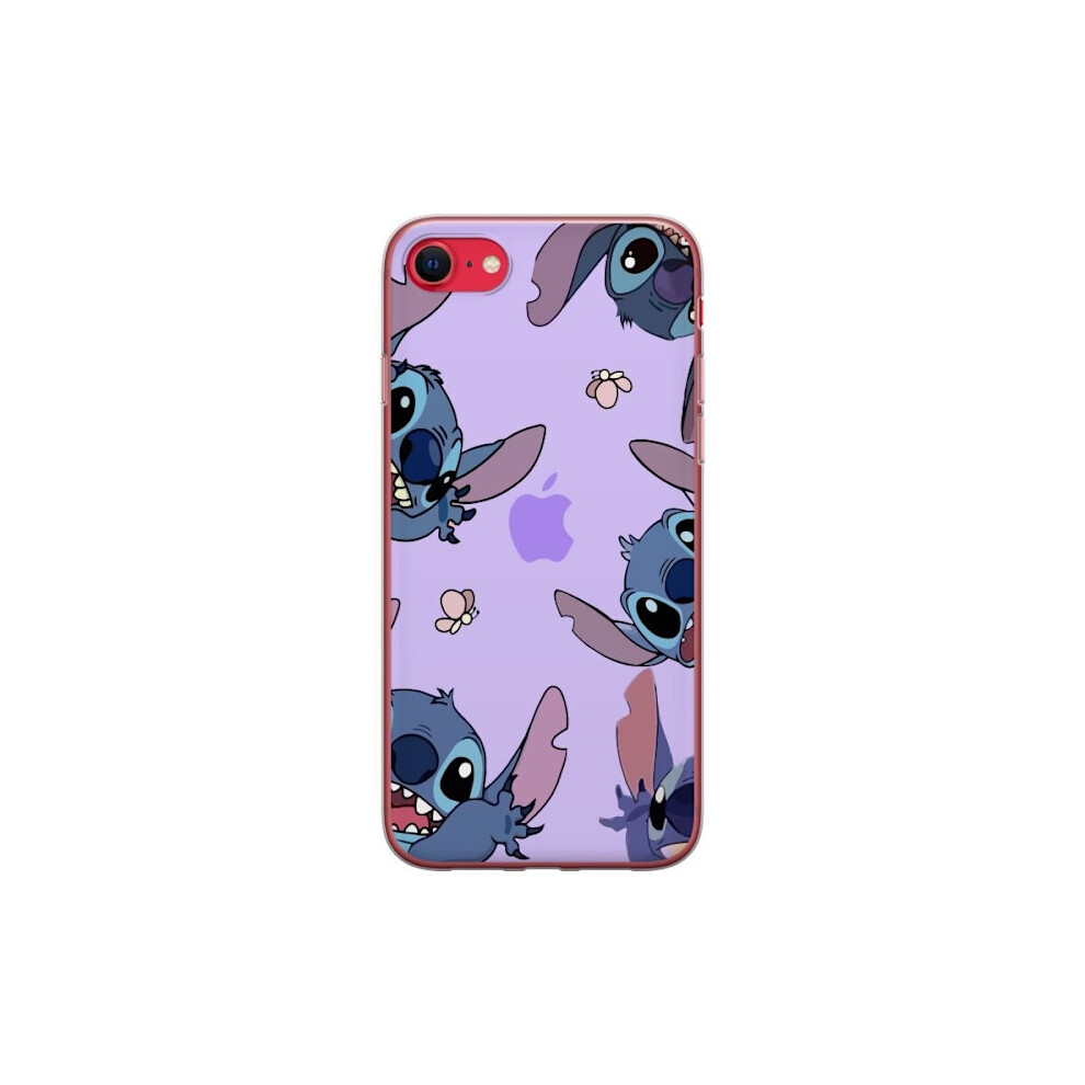Compatible With Apple Compatible With Iphone Se (2020) Transparent Case Stitch 9433291457849