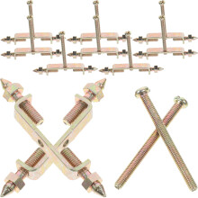 Boîte de 10 prises encastrées Specialz pour câbles électriques, étanche, en PVC.