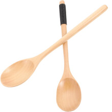 Stück Kaffeelöffel, Badesalzlöffel, Rührlöffel aus Holz im japanischen Stil für Konzentrat