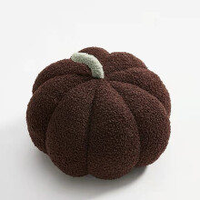 Mini cuscino a forma di zucca 30x15 cm, cuscino decorativo autunnale per Halloween, Giorno del Ringraziamento, compatibile con le decorazioni