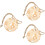 3Pcs Durable Bamboo Feeder Balls for Small Pets Rabbit Hamster Cage 7