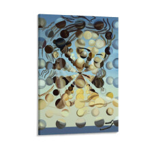 Pôster de Salvador Dalí Galatea das Esferas, Pintura Decorativa em Tela para Parede, Arte para Sala de Estar, Quarto, 20x30cm (8x12 polegadas)