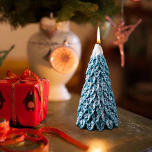 da The Light Scent Candle Sticks Sweet Haloned Under10 Candle Baseds Christmas Tree Perloked Candle Decoration Invent DIY Christmas Tree Format Candle