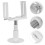 3Pcs Radiator Foot Brackets Adjustable for Home Use 11