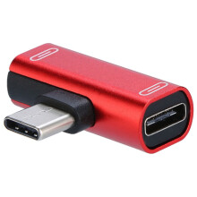 Jacenvly Clearance2024USB-C till 3,5 mm Aux-kabel, kompatibel med typ-C-enheter för ljud och laddning, vändbar design