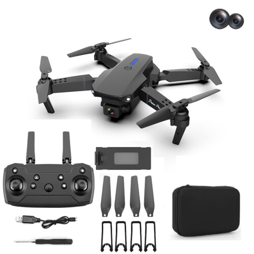 WJSXC Drone με διπλή κάμερα HD 1080P, τηλεκατευθυνόμενο παιχνίδι FPV με διατήρηση ύψους,