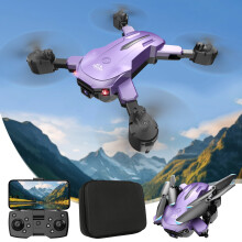 Kayannuo WiFi FPV Drone med 1080P HD Kamera, Højde Hold, Hovedløs Tilstand, Sammenfoldelig RC Quadcopter - Valentinsdagsgave