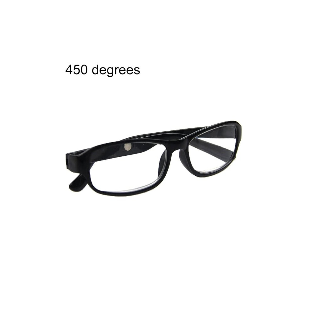 Reading glasses +4.5 +5.0 +5.5 +6.0 degrees Optical lenses Glasses Glasses qd best Black 4.5