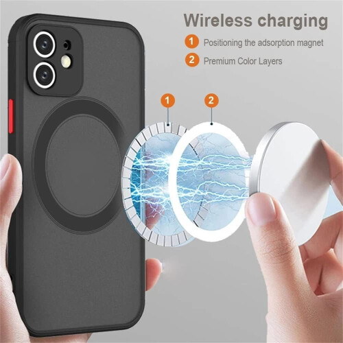 Θήκη τηλεφώνου για συμβατότητα με Samsung Galaxy S22Ultra S21Plus, μαγνητική θήκη φόρτισης 1