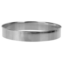 Pizza Baking Ring Heat Resistant Stainless Steel Mold Smooth Edge Easy Clean for Home and Restaurant