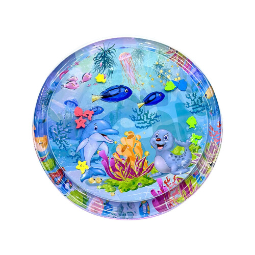 Luckky41''x41'' Αισθητηριακό Υδάτινο Χαλί, Φουσκωτό Κέντρο Δραστηριοτήτων για Μωρά 3-12