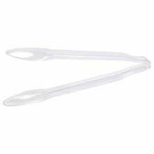 Pinces en plastique transparent jetables de 12 pouces (1 pièce)