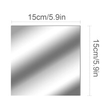 Miroir acrylique détachable YiFudd - Stickers muraux décoratifs pour salon et chambre