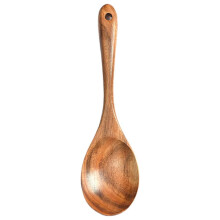 Déstockage : Poêle antiadhésive en teck, spatule en bois, cuillère à soupe en bois, pelle, spatule-purée