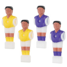 24Pcs Mini Soccer Game Football Puppets Assorted Color for Table Use