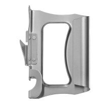 Ouvre-boîte manuel antidérapant Poaug, compatible avec les bocaux et les couvercles, multifonctionnel pour les personnes ayant une faible force de