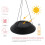 Λάμπα Eagle Wind Chime, Κουδούνια Πουλιών, Φωτιστικό Αυλής, Διακόσμηση Ηλιακών Φώτων, 6