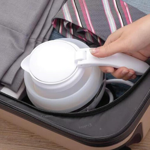 Φορητός Ηλεκτρικός Βραστήρας Elmyse 0.6L με Πρίζα Universal, Πτυσσόμενος Βραστήρας 2
