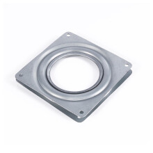 Plateau tournant à 360 zingué, support rotatif pour micro-ondes, transparent, 150 mm