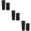 3Sets Black Silicone Microphone Cover Handle Sleeve for Wireless Mic 11