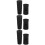 3Sets Black Silicone Microphone Cover Handle Sleeve for Wireless Mic 10