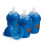 Herobility Dubbla Antikolik-nappflaskor - 140 ml - 3-pack - Superman-logotyp 1