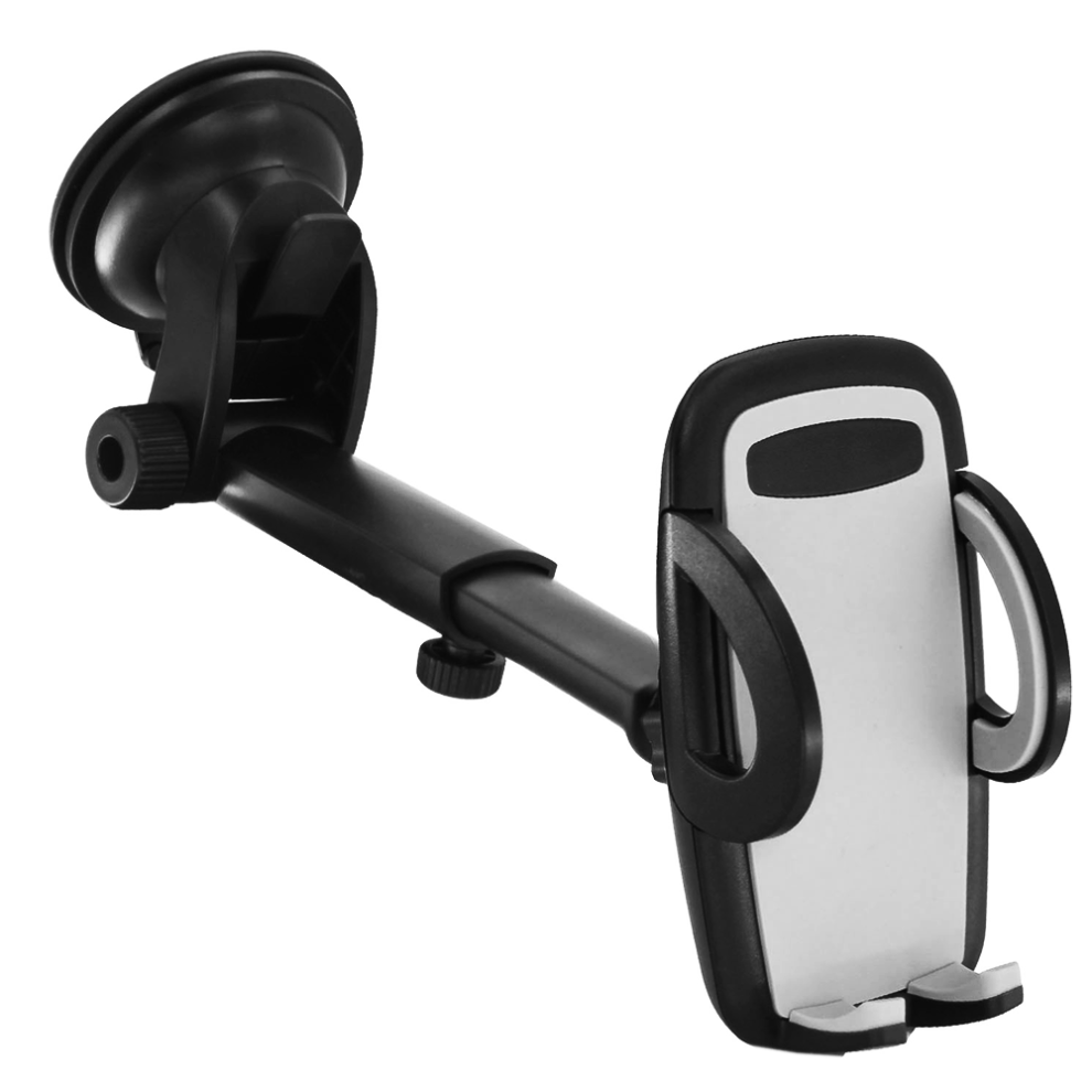 Quick Release Car Phone Mount, Universal For Iphone, Samsung And More, 360 Degree Rotation Ensures Optimal Viewing Angle, Solid Construction With 9176269086640