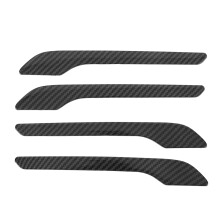 Decorațiune auto din fibră de carbon pentru Tesla Model3, capac pentru mânerul ușii exterioare al mașinii cu sensibilitate ridicată și design
