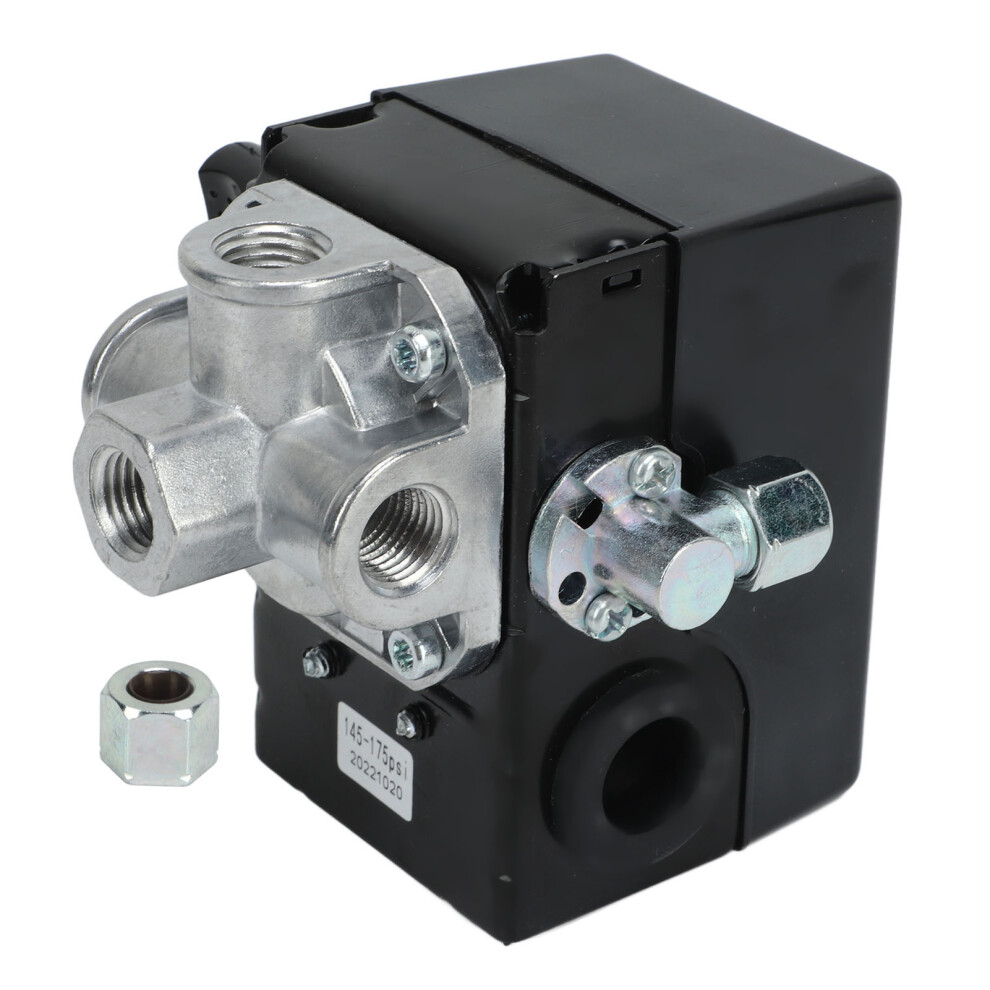 High-Durability Pressure Switch For Air Compressor, Replacement For I-R, Adjustable Unloading Valve With Quarter Inch Fnpt, Volt Compatibility 9138057197037