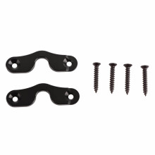 Cleme parasolar, kit de reparare parasolar, instalare ușoară pentru Jeep Wrangler 2018 și modele ulterioare, suporturi parasolar din aliaj de