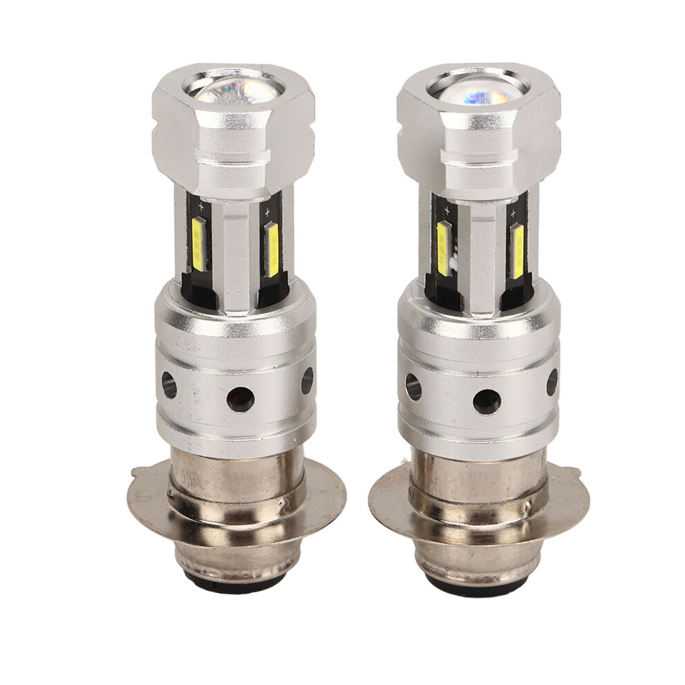 Led Headlight Bulbs Super Bright, H6 H6m P15d Motorcycle Atv Utv Replacement Bulbs 100W Csp Technology, Maximum Visibility Wide Angle Illumination 9138057198140