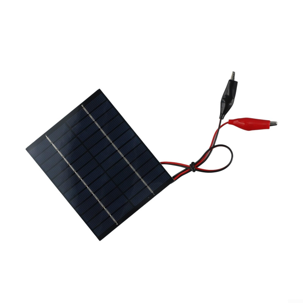10W 12V Portable Solar Panel Charger With Clips For Camping Rv Boat Car Energy Conversion 9450606512284