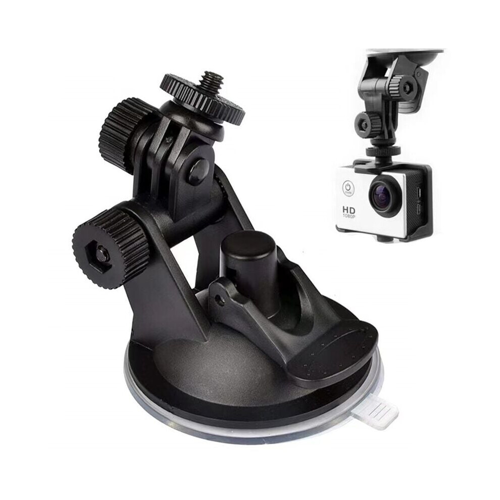 Innovative Dash Cam Suction Mount, Universal Tripod Thread Securely Attaches To Any Smooth Surface, 360-Degree Rotation And Angle Adjustment For 9138057165517