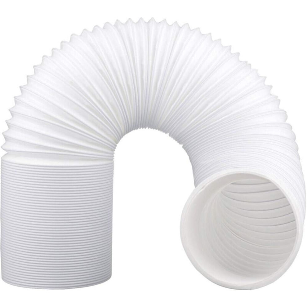 Flexible Hose For Portable Air Conditioner, Length Adjustable Exhaust Hose Counter Clockwise Thread, 150Mm Diameter, Sturdy & Long-Lasting Vent Tube 9138057166194
