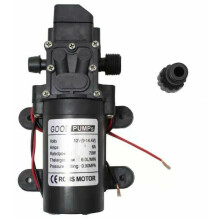 High Pressure Diaphragm Water Pump, Multipurpose DC 12V Self Priming Pump With Overload And Overheat Protection, Easy Connecting System For