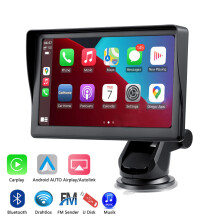 Smart In-Car Infotainment Hub, Android Auto Enabled Touchscreen Display with Bluetooth Hands Free Call Support, Mirror Link Functionality and Voice