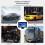 Smart In-Car Infotainment Hub, Android Auto Enabled Touchscreen Display with Bluetooth Hands Free Call Support, Mirror Link Functionality and Voice 4