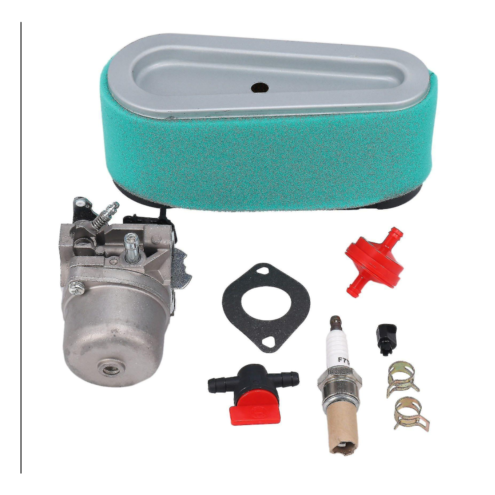 Carburetor For Lawn Tractor Mower Engines, High Quality Replacement Air Filter & Tune Up Kit Compatible With Briggs Stratton, Stable Performance 9138057179552