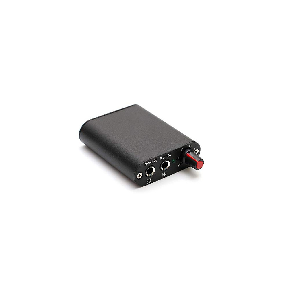 Black Mini Lcd Tattoo Power Supply With Precise Voltage Control For Rotary And Coil Tattoo Machines